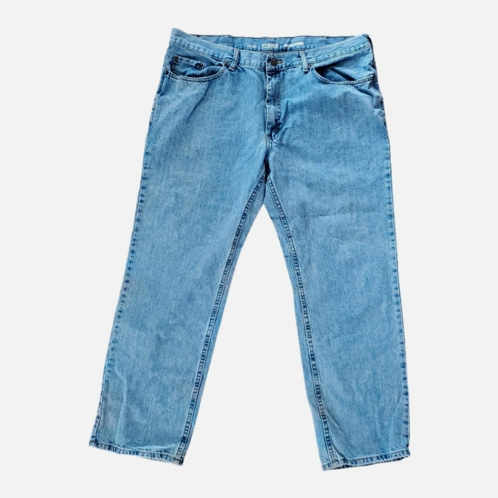 Urban Pipeline Jeans Mens 42x32 Blue Relaxed Straight Regular Fit Medium‎ Wash